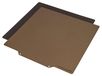 Plaque en acier PEI avec base magnétique, dimensions 310 x 310 mm