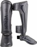 Venum Elite Stand Up Shinguards Scheenbeschermer Grijs - M