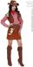 Widmann Cowgirl Luxe Renegade Kostuum Vrouw Small Carnaval kostuum Verkleedkleding