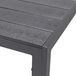 INDA-Exclusiv Aluminium tuintafel zonder hout, antraciet/grijs, 160 x 90 x 74 cm