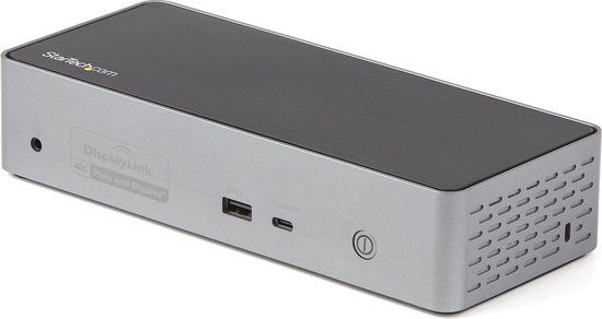 StarTech USB-C Dock - 4K 60Hz Quad Monitor DP/HDMI 100W PD