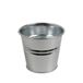 Pot de fleur en zinc, naturel, Ø 11 cm