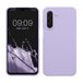 kwmobile telefoonhoesje geschikt voor Samsung Galaxy A18 4G / 5G - Hoesje met siliconen coating - Smartphone case in lavendel