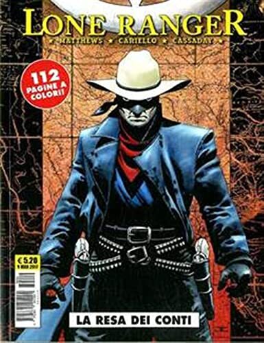 Editoriale Cosmo 86055 Comic Lone Ranger 4 Conti, meerkleurig