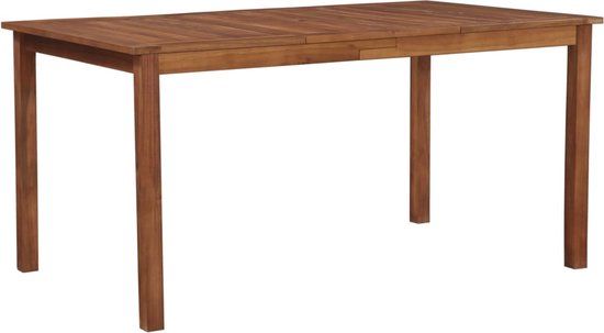 vidaXL Tuin Eettafel - 150x90cm - Acacia Hout - Bruin