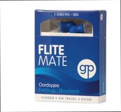 Get Plugged - Flite Mate Adult - Earplugs - 1 Pair - White - Disposable