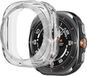Bandz Housse en TPU adaptée à Samsung Galaxy Watch Ultra / Ultra 2025 - Coque en TPU galvanisé - Housse avec bords de protection supplémentaires (transparent)