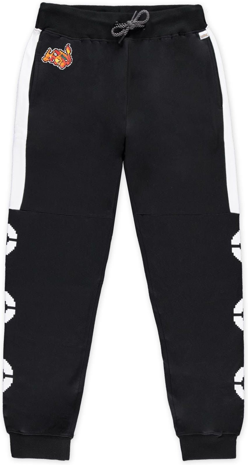 Difuzed Pokemon - Pixel Charizard Sweat Pants - Zwart - Heren
