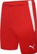 Puma teamLIGA Short Sportbroek Mannen - Rood - Maat XS