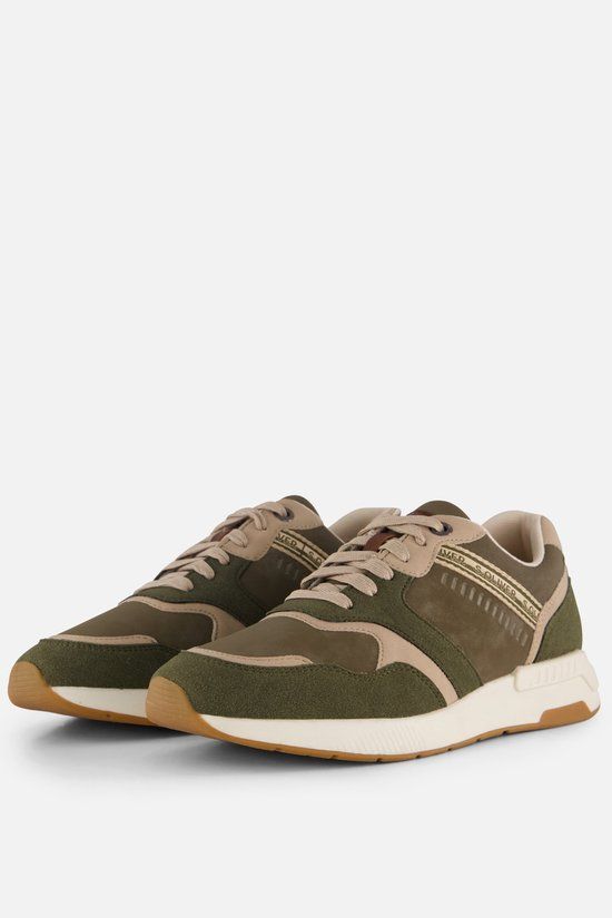 s.Oliver Sneakers groen Suede - Maat 42