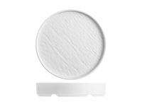H&h set 3 piatti melamina bianco cm22,5xh3,5