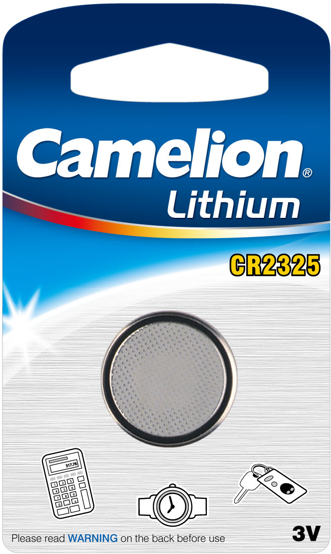 Camelion CR2325 Lithium Knoopcel 3V 1 Stuk Blister CAM-CR2325