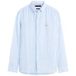 Tommy Hilfiger Casual hemd lange mouw Blauw LINEN BENGAL STRIPE RF SHIRT MW0MW42400/0A5