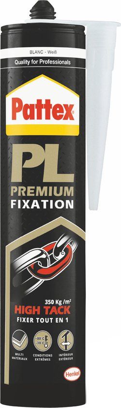 Pattex PRO PL Premium High Tack Polymeer Montagelijm - 460g