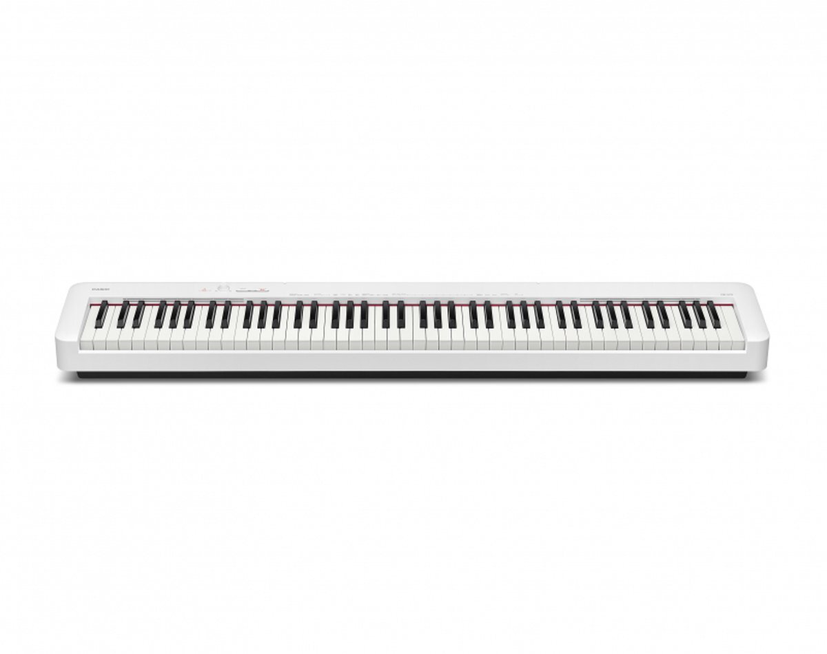 Casio CDP-S110 WE - Digitale piano - Compact - gewogen toetsen