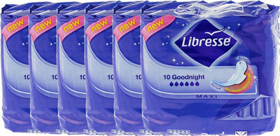 Libresse Maxi Goodnight Voordeelverpakking