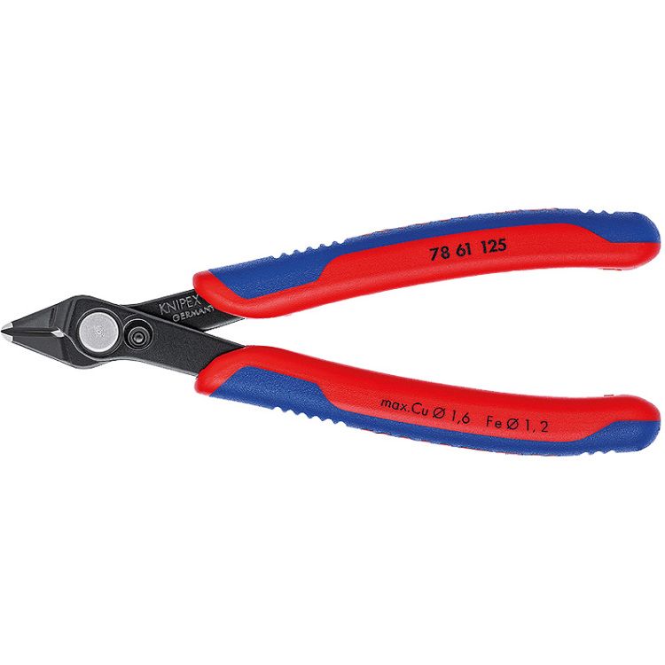 KNIPEX Zijsnijtang elektronica 125mm
