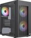 Aerocool Hexform Mini Tower Zwart