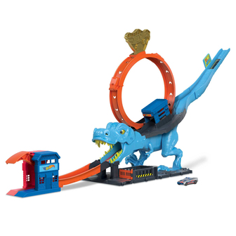 Hot Wheels City T-Rex Hapklaar, SIOC, speelset