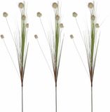 Mica Decorations Rietgras Kunstplant Losse Steel