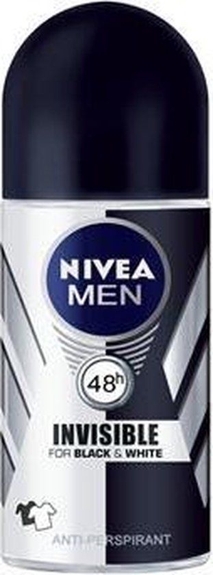 NIVEA Men Invisible Black & White Power Roll-On Deodorant 50 ml