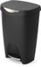 Umbra Poubelle à pédale 2 pièces 13 gallons noir/nickel