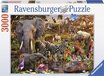 Ravensburger Afrikaanse dierenwereld - 3000 stukjes legpuzzel - Volwassenen