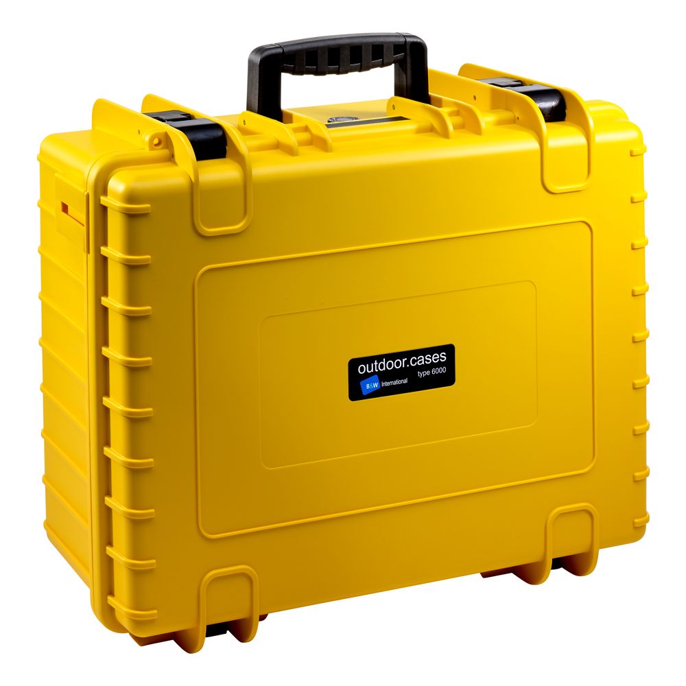 B&W outdoor.cases B&W Outdoor Case Type 6000 - Geel