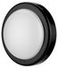 OEM Luminex LED-wandlamp, rond, 14W, IP44, diameter 20 cm, zwart