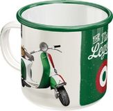 Nostalgic-Art Vespa The Italian Legend Emaille Drinkbeker