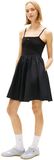 Tommy Hilfiger Tjw Rib Poplin Mix Dress Black