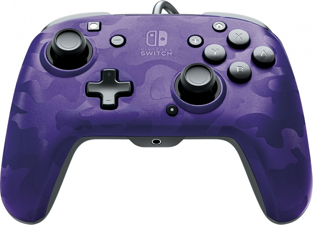 PDP PDP Faceoff Deluxe+ Audio Wired Controller - Purple Camo