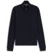 Boss Veste de survêtement coupe droite en mélange de coton modèle 'Structure'