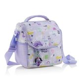 Miquelrius Koeltas voor kinderen, lunchbox, buitenkant van kunststof flessen, verstelbare riem, draaggreep boven, zijvak, schooltas, Lila, Medium