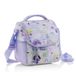 Miquelrius Koeltas voor kinderen, lunchbox, buitenkant van kunststof flessen, verstelbare riem, draaggreep boven, zijvak, schooltas, Lila, Medium