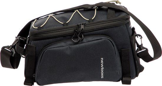 New Looxs Sports Trunkbag Riempjes - Bagagedragertas - Fietstas Enkel - Zwart
