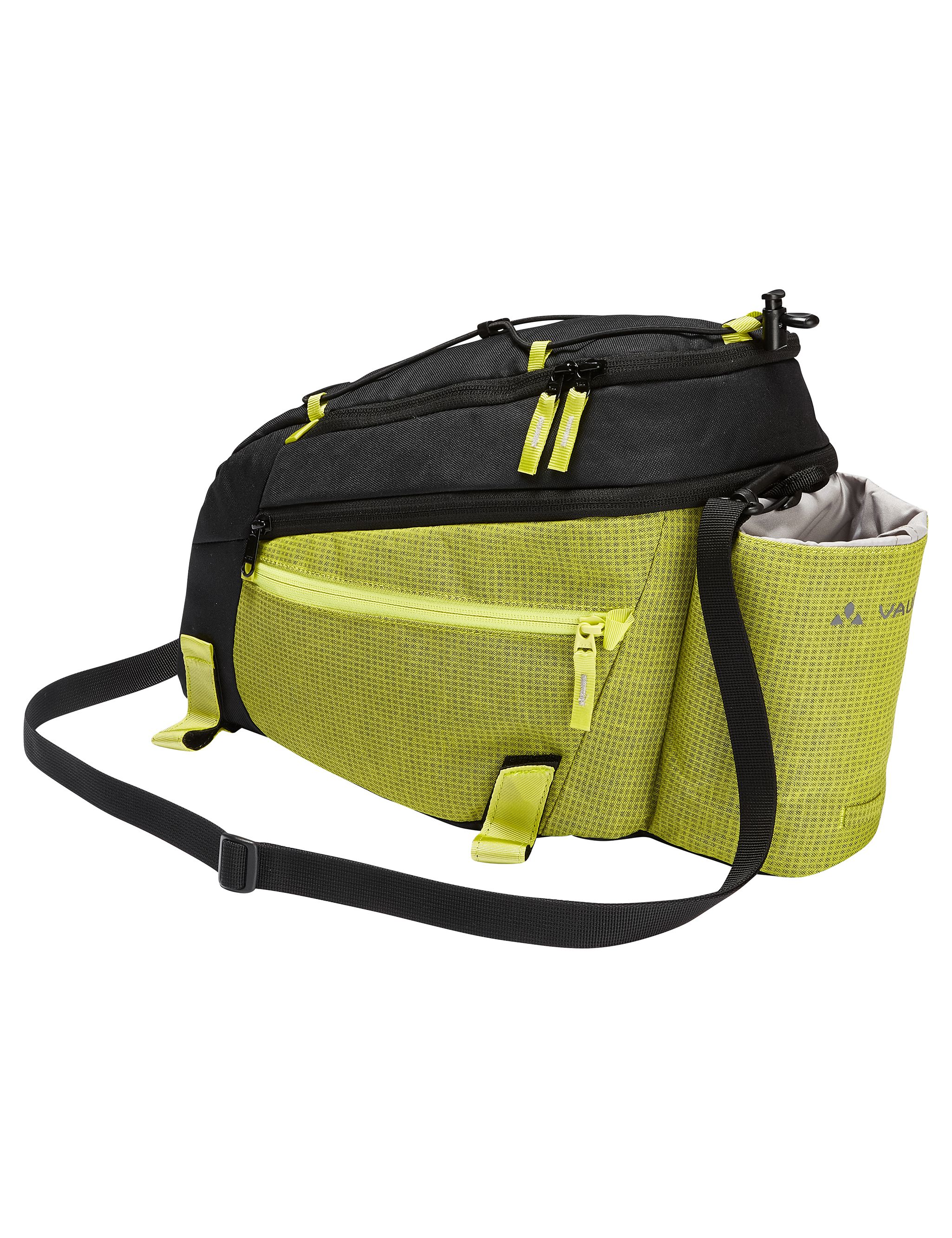 VAUDE Silkroad L Luminum - Bright Green - 9L - Rear Pannier Bag
