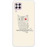 P40 Lite I Love Owls Siliconen hoesje