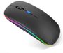 CHPN Souris LED sans fil - Bluetooth - RVB - Noir