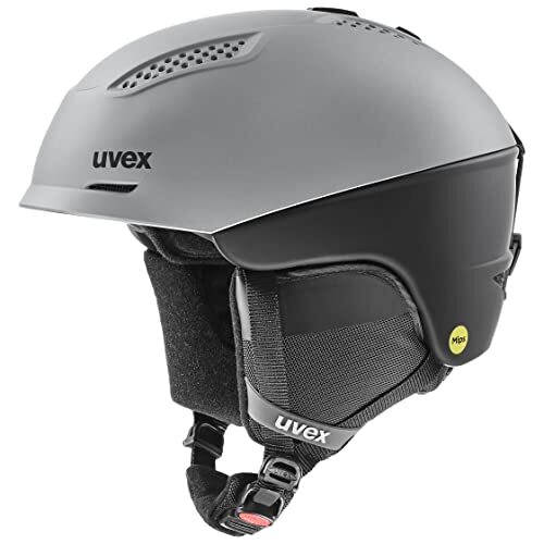 UVEX ultra MIPS, Skihelm Unisex-Volwassene, rhino - black mat, 51-55 cm