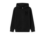 NAME IT KIDS hoodie NKMORLANDOU met printopdruk zwart