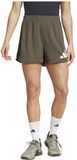 Adidas Train Essentials Big Performance Logo Korte Broek Groen L Vrouw