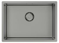 Pure.Sink Spoelbak 50x35 cm PVD gun metal ruimtebesparend PCM5035-61
