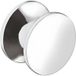 Häfele PUSH-LOCK Bouton pour épaisseur de panneau de 13 - 19 mm, Laiton chromé poli