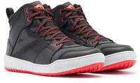 Dainese Suburb D-Wp Schoenen Zwart Wit Rood Lava - Laars