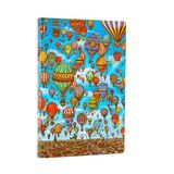 Carnets Paperblanks Balloon Festival Pierre the Maze Detective Softcover Flexis Mini Lined Elastic Band 208 Pg 80 GSM