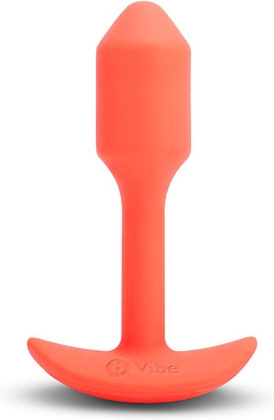 B-Vibe Snug Plug 1 (S) - Oranje