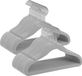 SONGMICS Hangers pour enfants, set de 50, velours, antidérapant, gris pigeon