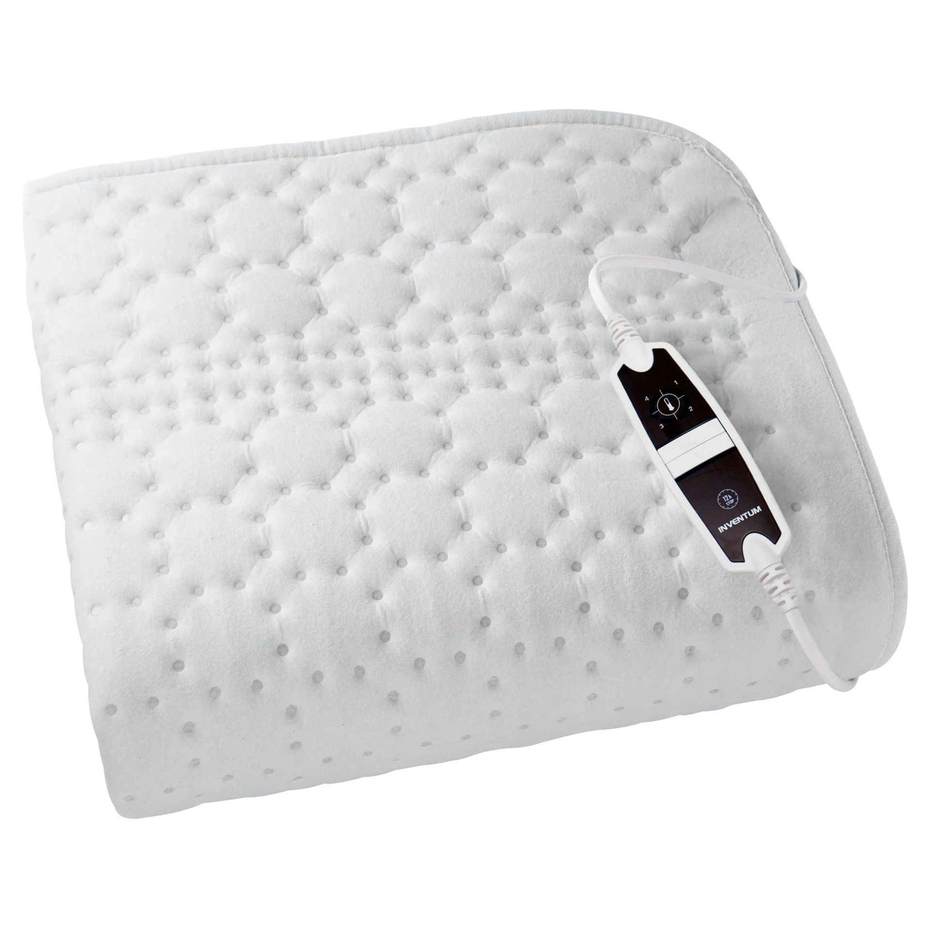 Inventum HN139G Elektrische onderdeken 1 persoons - 150 x 80 cm - Fleece - Wit