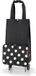 Reisenthel Foldabletrolley Boodschappentrolley - Opvouwbaar - 30L - Dots Wit
